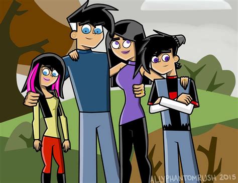 danny fantome|danny phantom family.